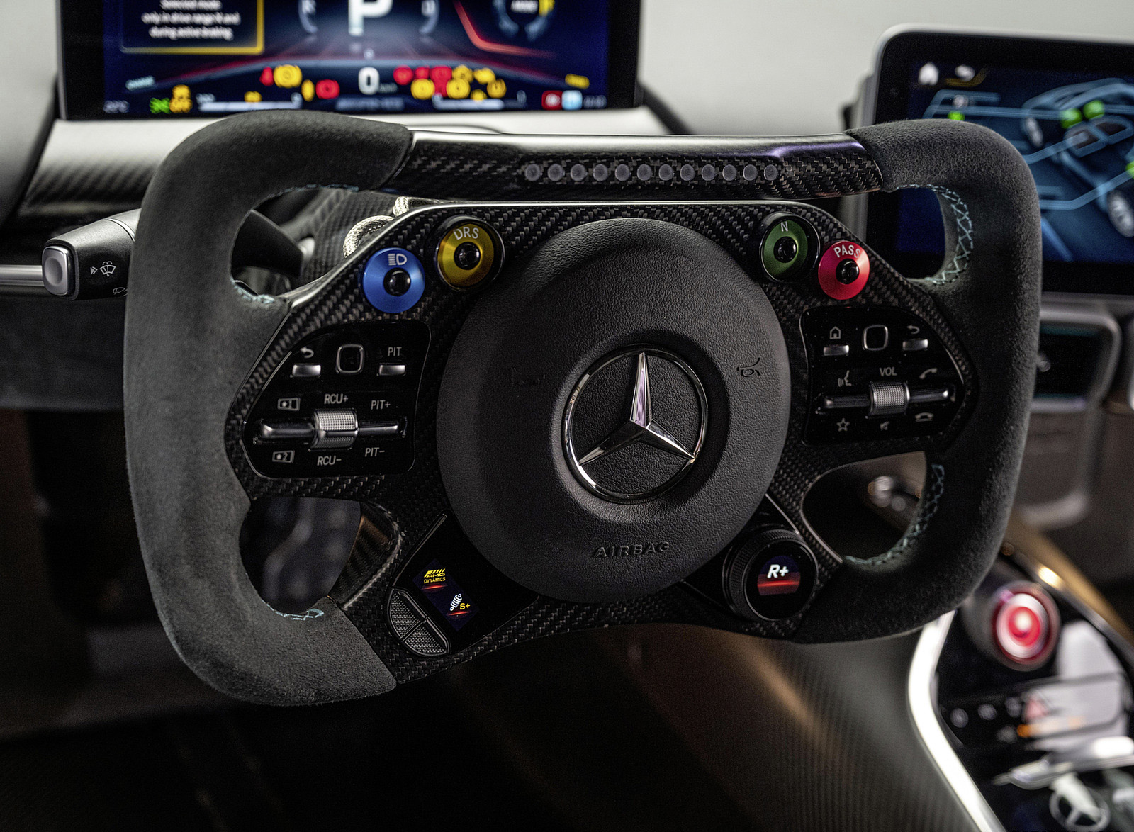 2023 Mercedes-Benz AMG ONE Interior Steering Wheel Wallpapers #72 of 78