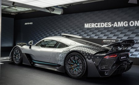 2023 Mercedes-Benz AMG ONE Rear Three-Quarter Wallpapers 450x275 (21)