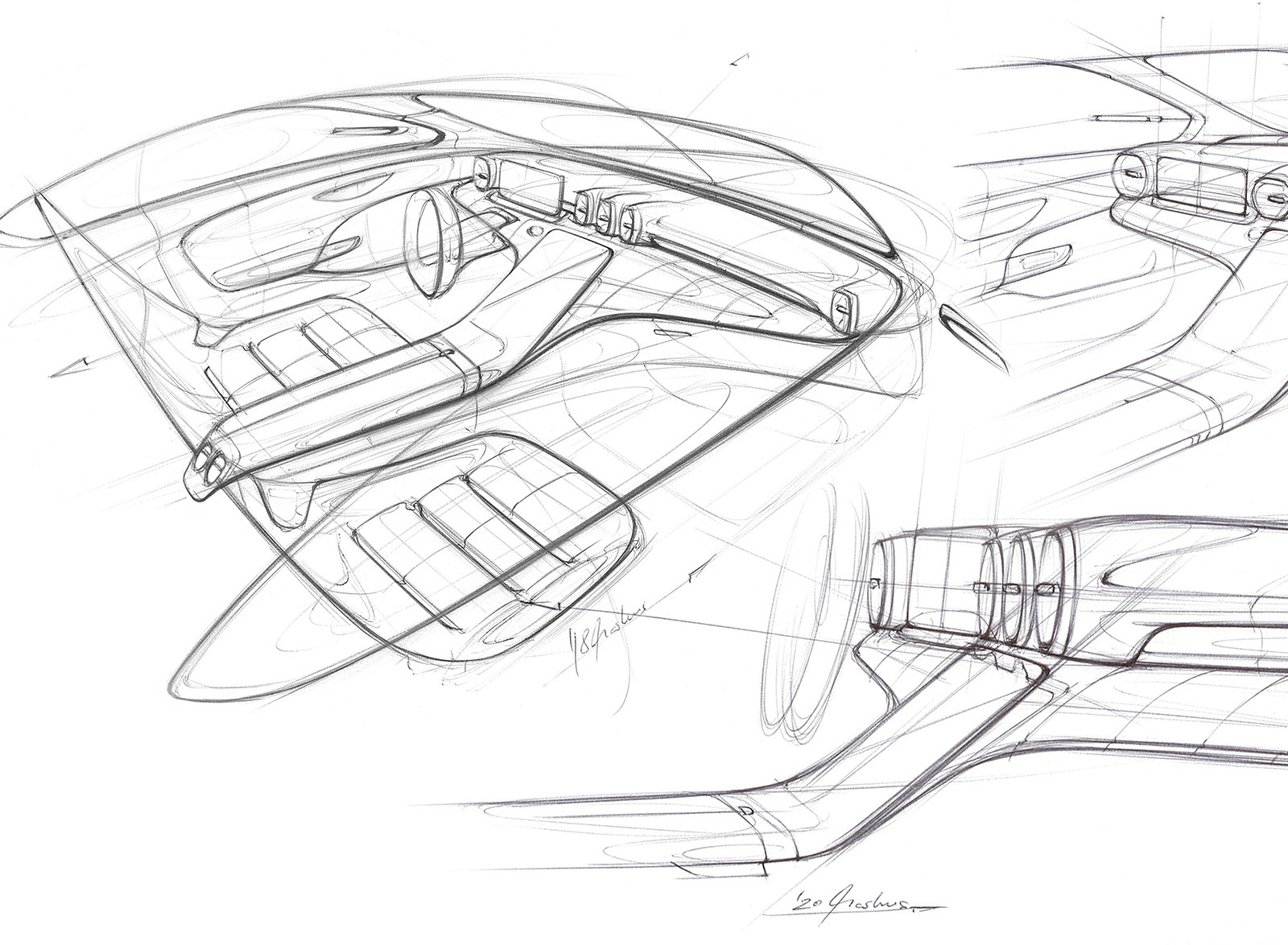 2023 Mercedes-Benz GLC Design Sketch Wallpapers #73 of 94
