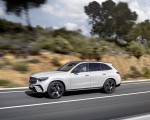 2023 Mercedes-Benz GLC Plug-in-Hybrid AMG Line MANUFAKTUR (Color: Diamond White Bright) Front Three-Quarter Wallpapers 150x120