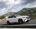 2023 Mercedes-Benz GLC Plug-in-Hybrid AMG Line MANUFAKTUR (Color: Diamond White Bright) Front Three-Quarter Wallpapers 150x120