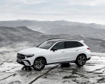 2023 Mercedes-Benz GLC Plug-in-Hybrid AMG Line MANUFAKTUR (Color: Diamond White Bright) Front Three-Quarter Wallpapers 150x120