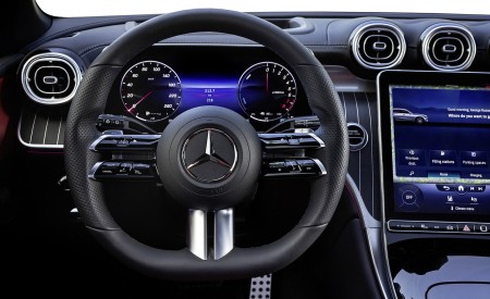 2023 Mercedes-Benz GLC Plug-in-Hybrid AMG Line MANUFAKTUR (Color: Diamond White Bright) Interior Cockpit Wallpapers 450x275 (60)