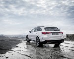 2023 Mercedes-Benz GLC Plug-in-Hybrid AMG Line MANUFAKTUR (Color: Diamond White Bright) Rear Three-Quarter Wallpapers 150x120