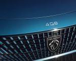 2023 Peugeot 408 PHEV (Color: Obsession Blue) Badge Wallpapers 150x120