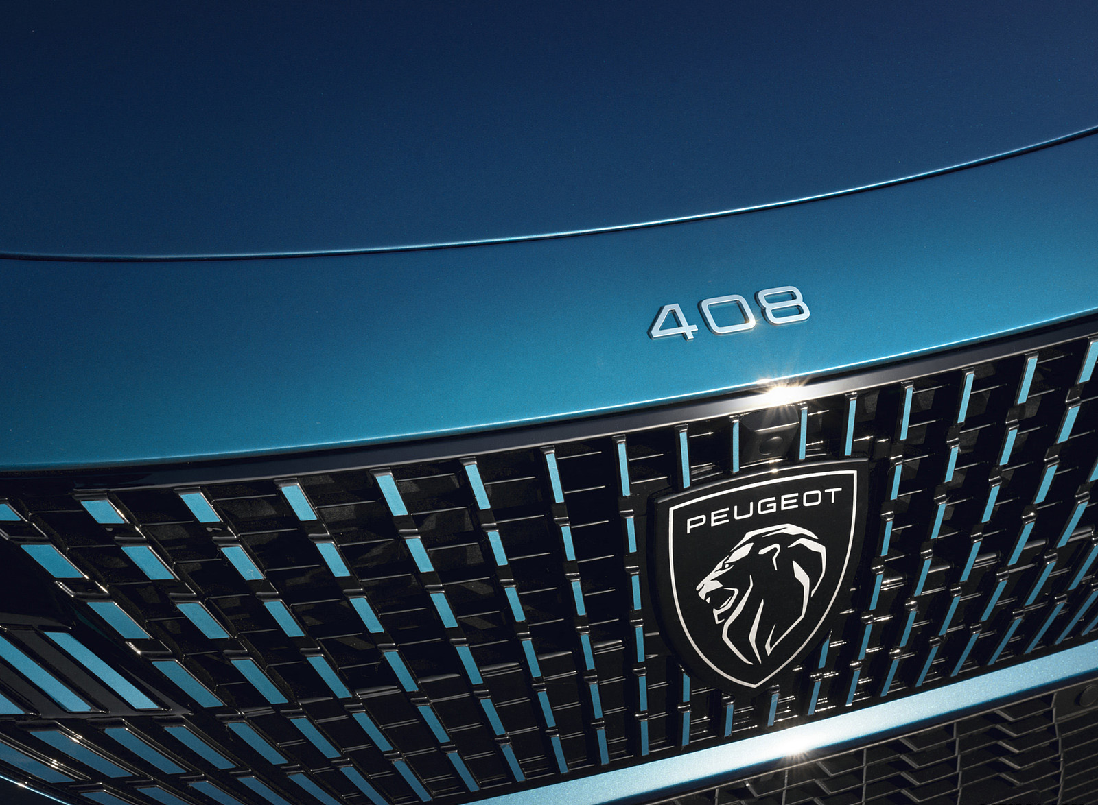 2023 Peugeot 408 PHEV (Color: Obsession Blue) Badge Wallpapers #36 of 93