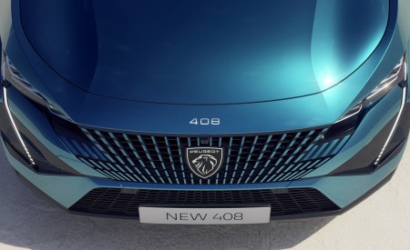 2023 Peugeot 408 PHEV (Color: Obsession Blue) Front Wallpapers 450x275 (34)