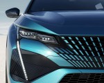 2023 Peugeot 408 PHEV (Color: Obsession Blue) Headlight Wallpapers 150x120