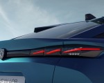 2023 Peugeot 408 PHEV (Color: Obsession Blue) Tail Light Wallpapers 150x120