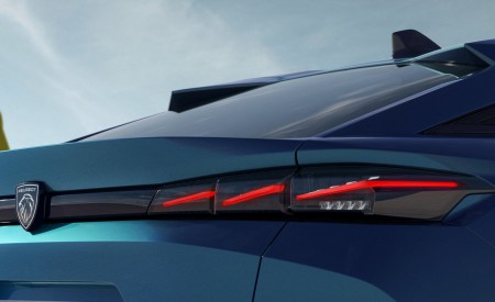 2023 Peugeot 408 PHEV (Color: Obsession Blue) Tail Light Wallpapers 450x275 (43)