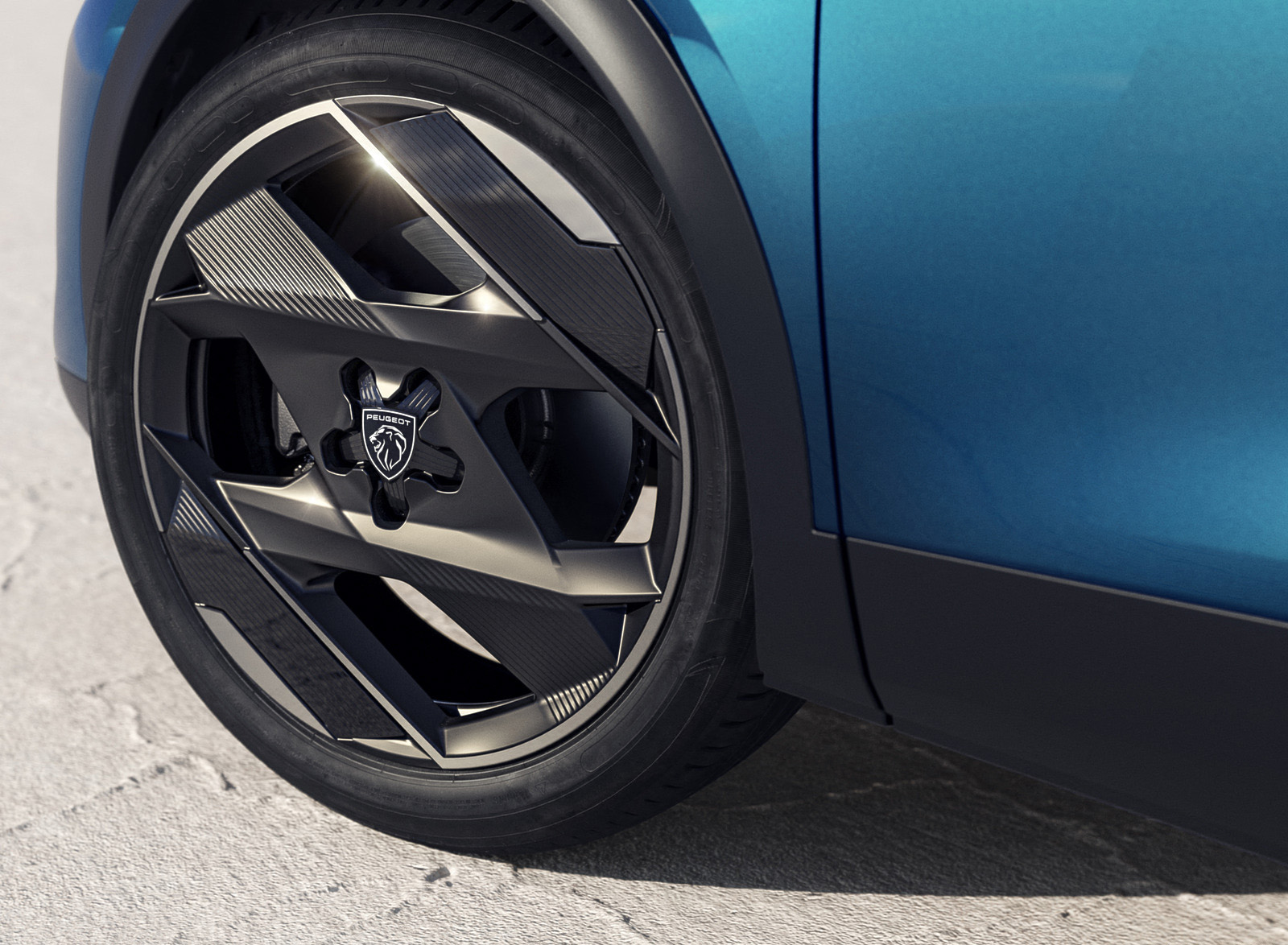 2023 Peugeot 408 PHEV (Color: Obsession Blue) Wheel Wallpapers #40 of 93