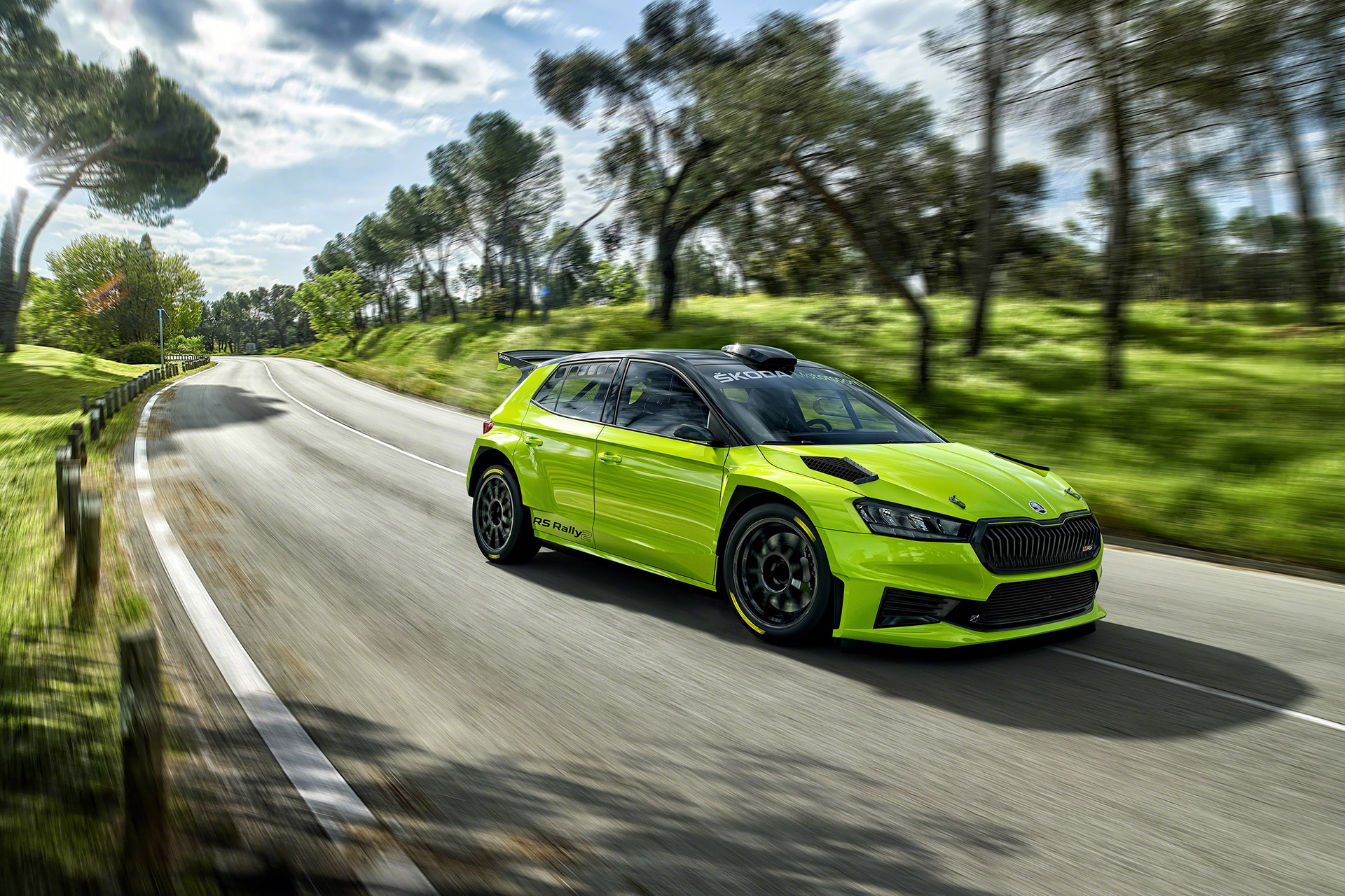 2023 Skoda Fabia RS Rally2 Front Three-Quarter Wallpapers (2)