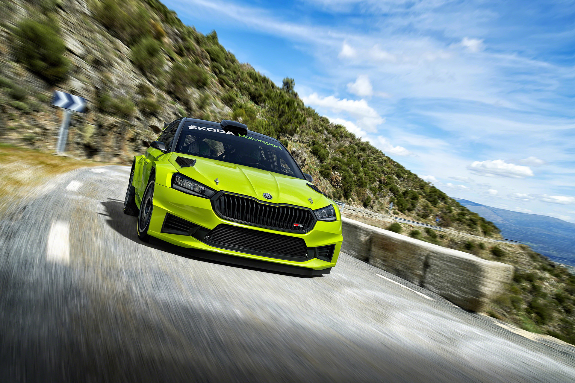 2023 Skoda Fabia RS Rally2 Front Wallpapers (4)
