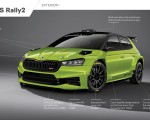 2023 Skoda Fabia RS Rally2 Infographics Wallpapers 150x120