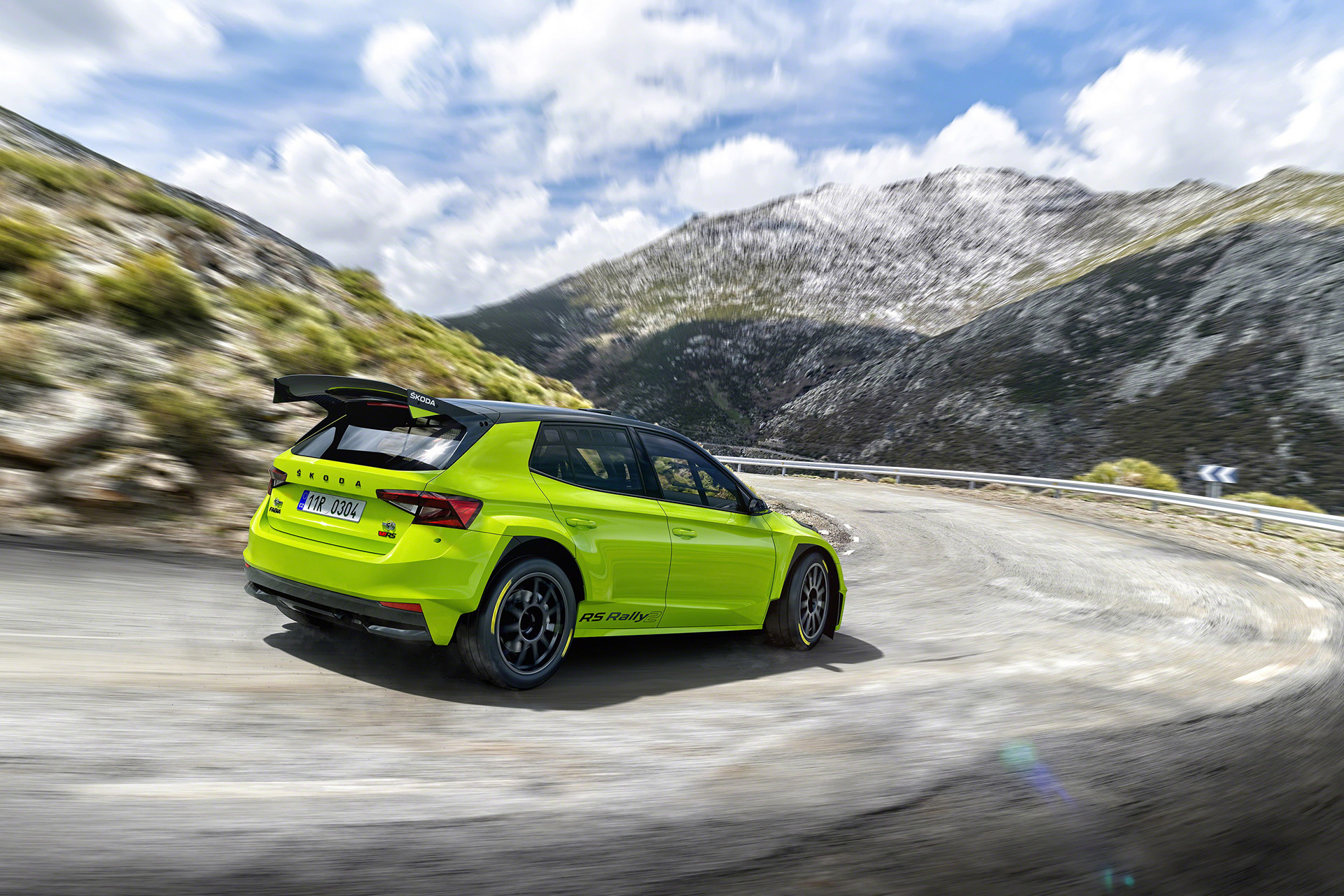 2023 Skoda Fabia RS Rally2 Rear Three-Quarter Wallpapers  (8)