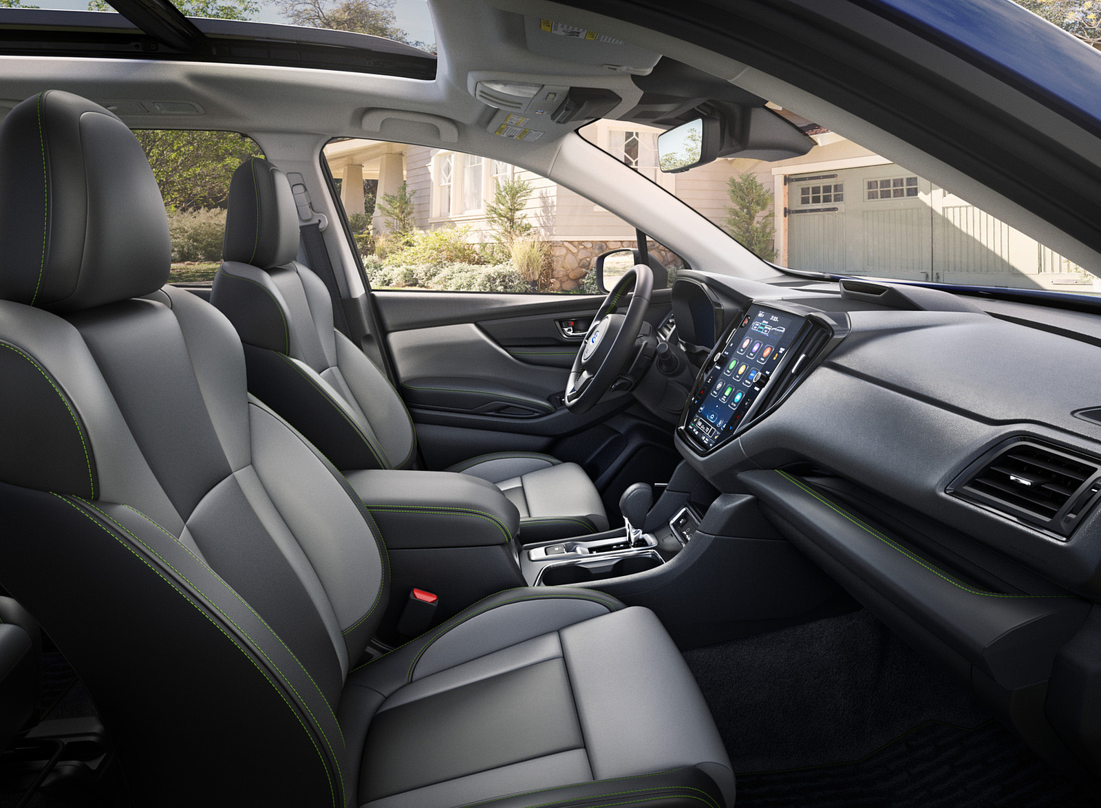 2023 Subaru Ascent Interior Seats Wallpapers (10)