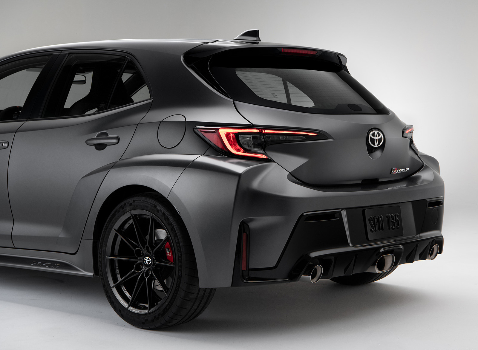 2023 Toyota GR Corolla MORIZO Edition Rear Wallpapers #10 of 17