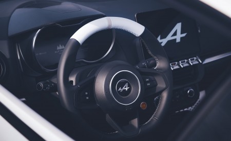 2022 Alpine A110 E-ternité Concept Interior Steering Wheel Wallpapers 450x275 (12)