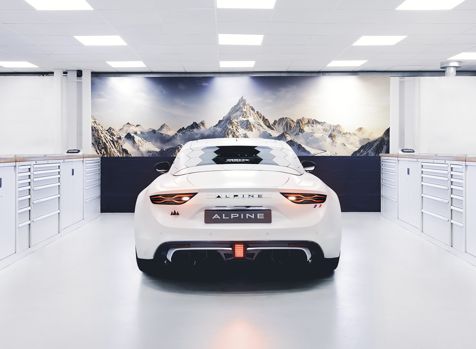 2022 Alpine A110 E-ternité Concept Rear Wallpapers (10)