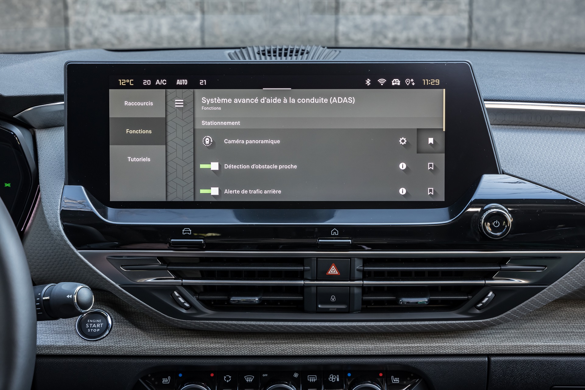 2022 Citroën C5 X Hybrid Central Console Wallpapers #24 of 36