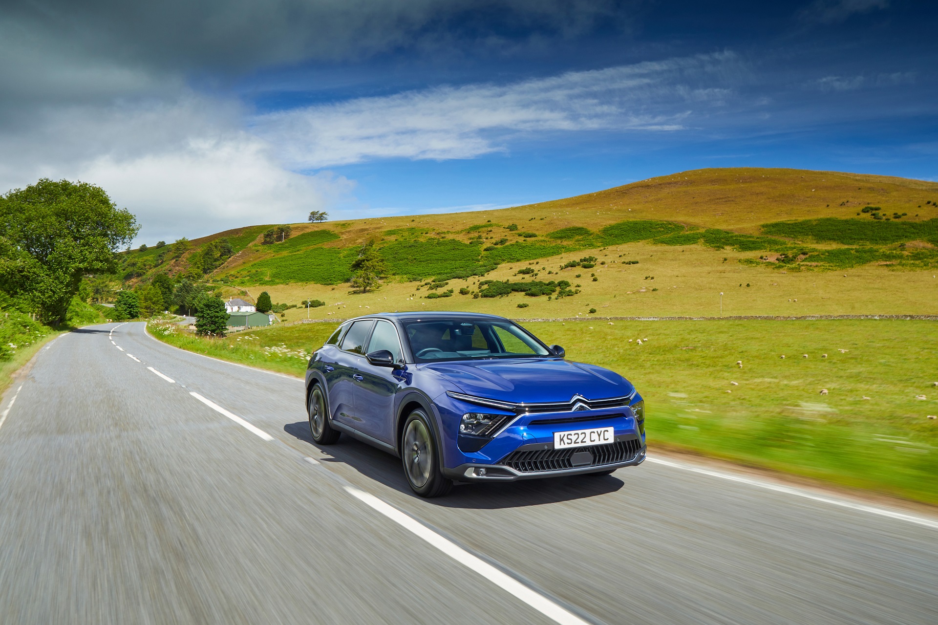 2022 Citroën C5 X (UK-Spec) Front Three-Quarter Wallpapers (4)