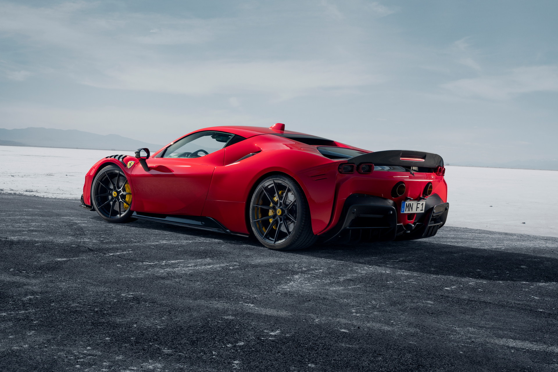 2022 Ferrari SF90 Stradale by Novitec Rear Three-Quarter Wallpapers (7)