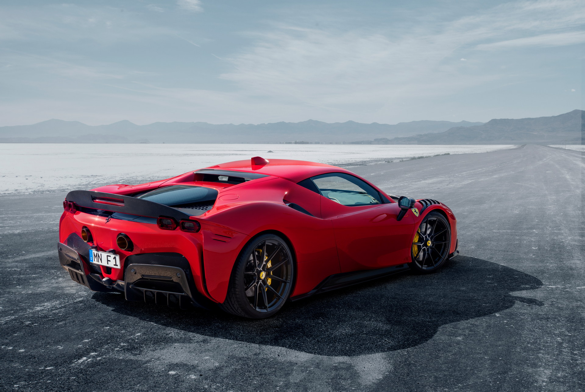 2022 Ferrari SF90 Stradale by Novitec Rear Three-Quarter Wallpapers (3)