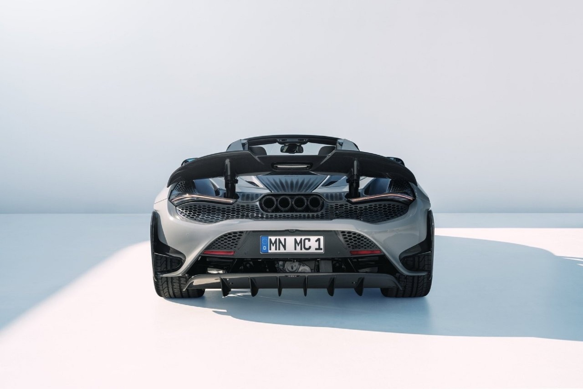 2022 McLaren 765LT Spider by Novitec Rear Wallpapers (9)