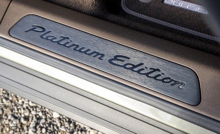2022 Porsche Panamera 4 E-Hybrid Sport Turismo Platinum Edition (UK-Spec) Door Sill Wallpapers 450x275 (18)