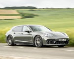 2022 Porsche Panamera 4 E-Hybrid Sport Turismo Platinum Edition (UK-Spec) Front Three-Quarter Wallpapers 150x120