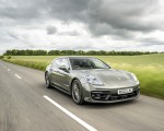 2022 Porsche Panamera 4 E-Hybrid Sport Turismo Platinum Edition (UK-Spec) Front Three-Quarter Wallpapers 150x120