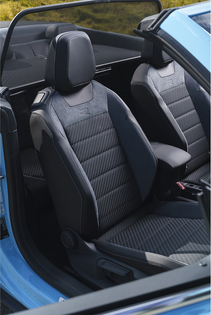 2022 Volkswagen T-Roc Cabriolet (UK-Spec) Interior Front Seats Wallpapers #39 of 42