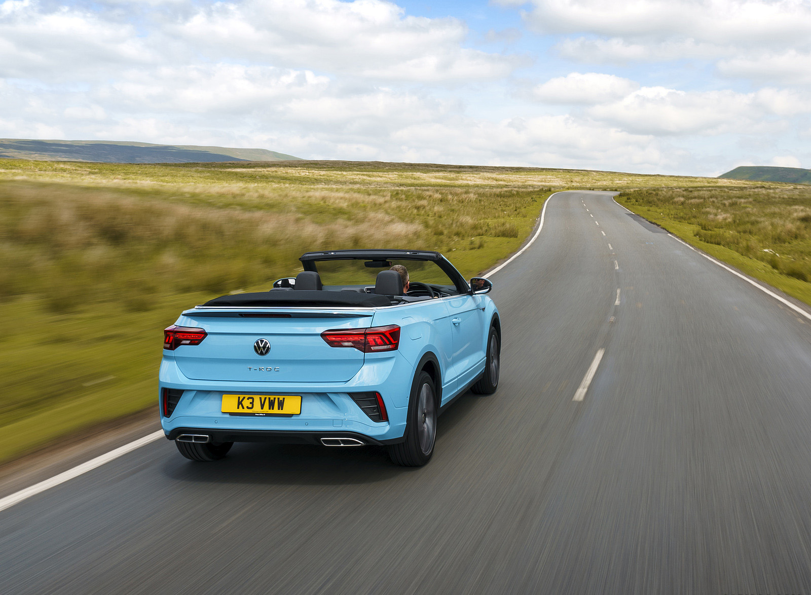 2022 Volkswagen T-Roc Cabriolet (UK-Spec) Rear Wallpapers (2)