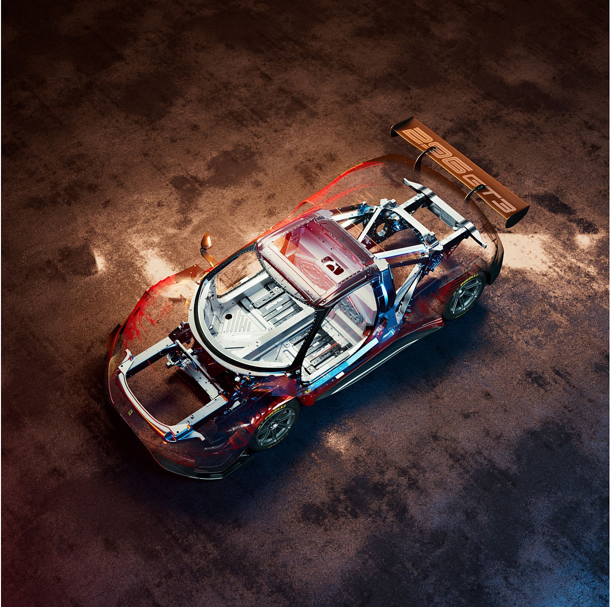 2023 Ferrari 296 GT3 Body Wallpapers  (9)