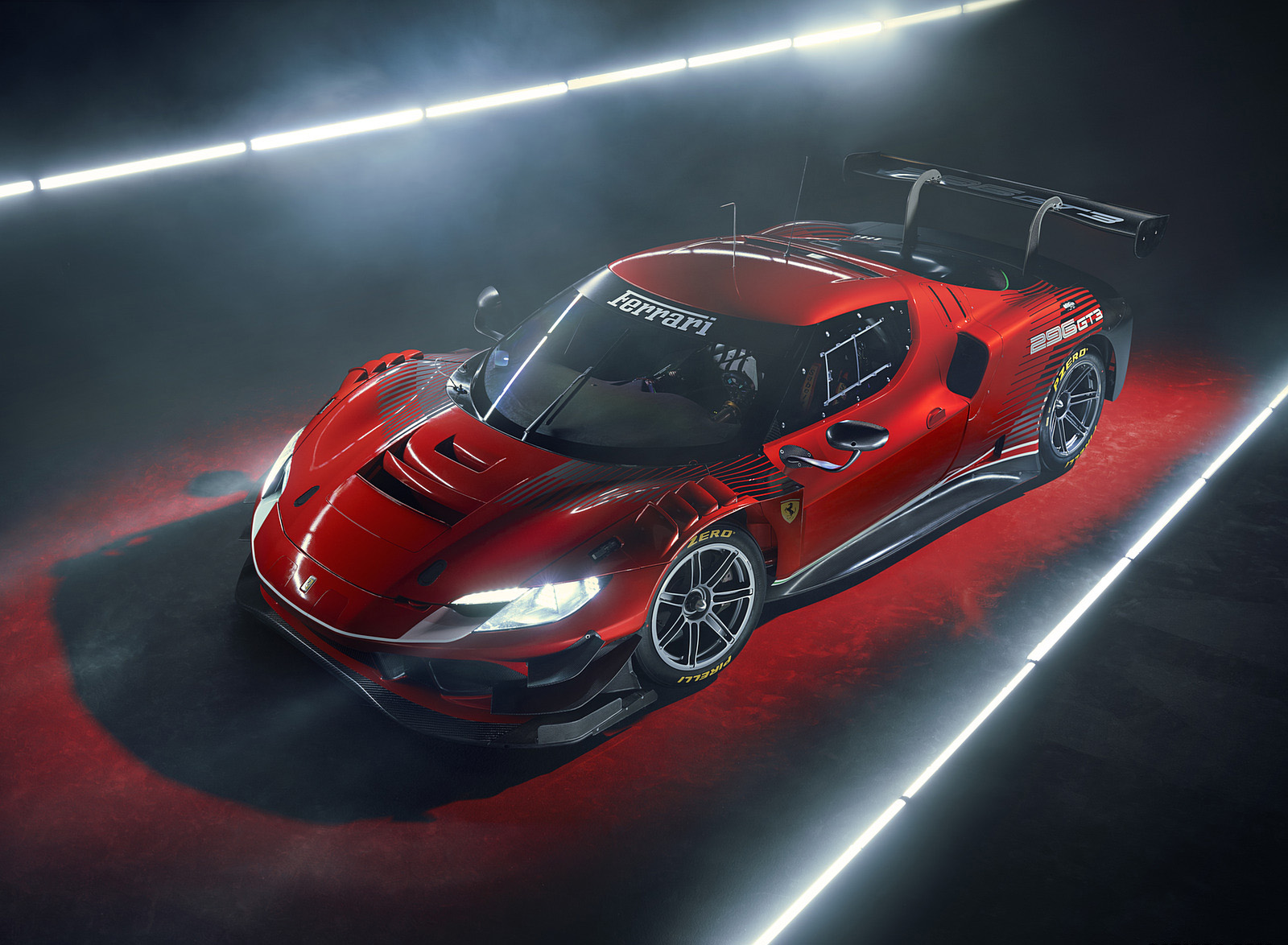 2023 Ferrari 296 GT3 Front Three-Quarter Wallpapers (1)