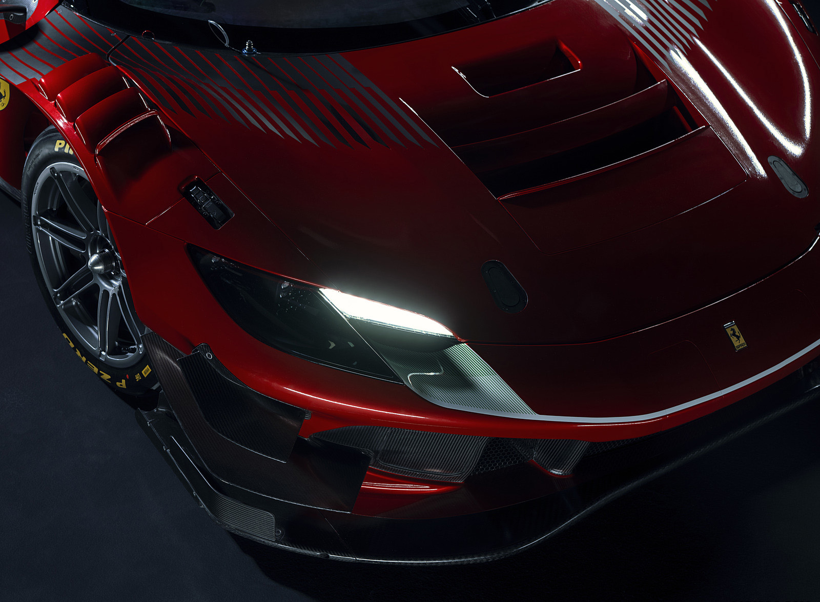 2023 Ferrari 296 GT3 Front Wallpapers (5)