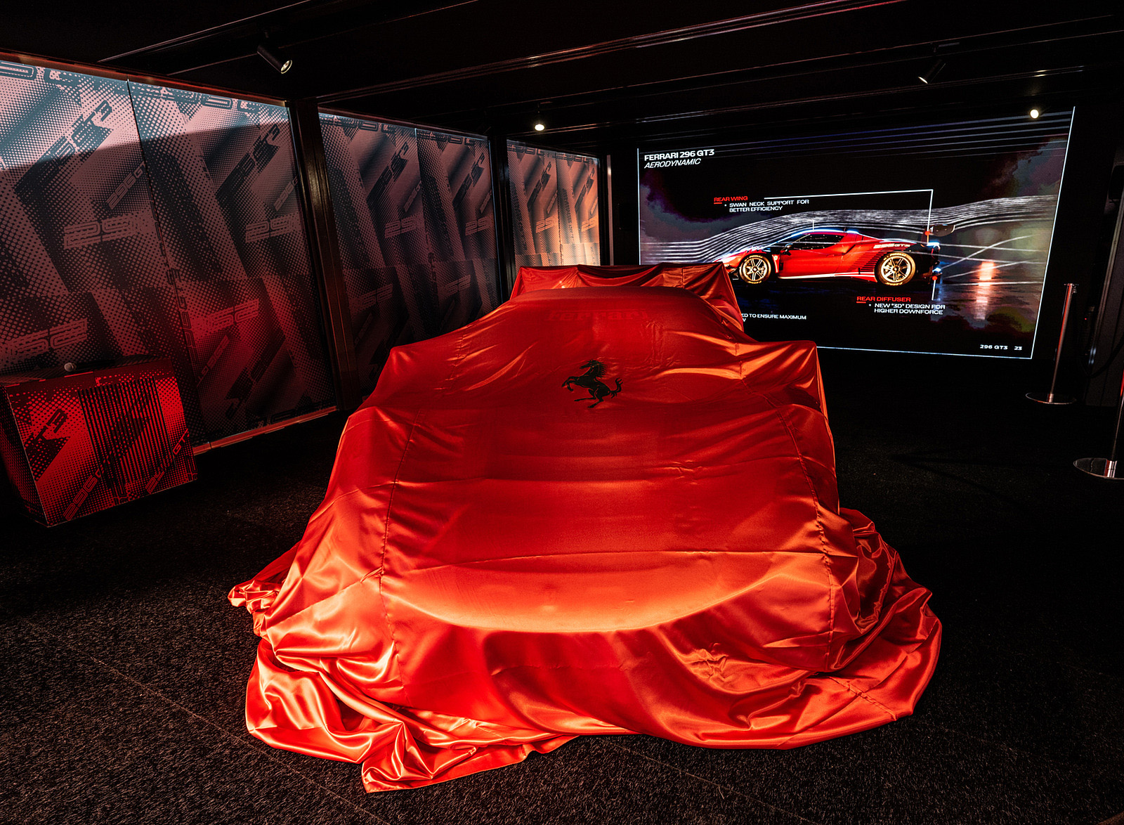 2023 Ferrari 296 GT3 Presentation Wallpapers #15 of 15