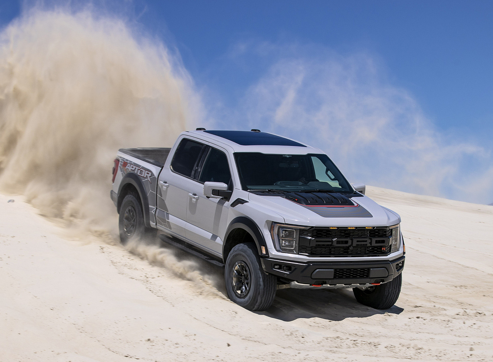 2023 Ford F-150 Raptor R Front Three-Quarter Wallpapers (1). Download Wallpaper