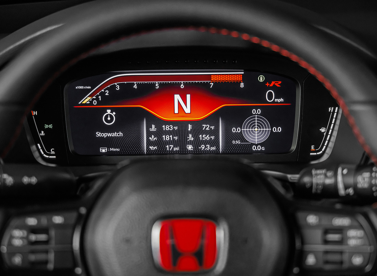 2023 Honda Civic Type R Instrument Cluster Wallpapers #118 of 132