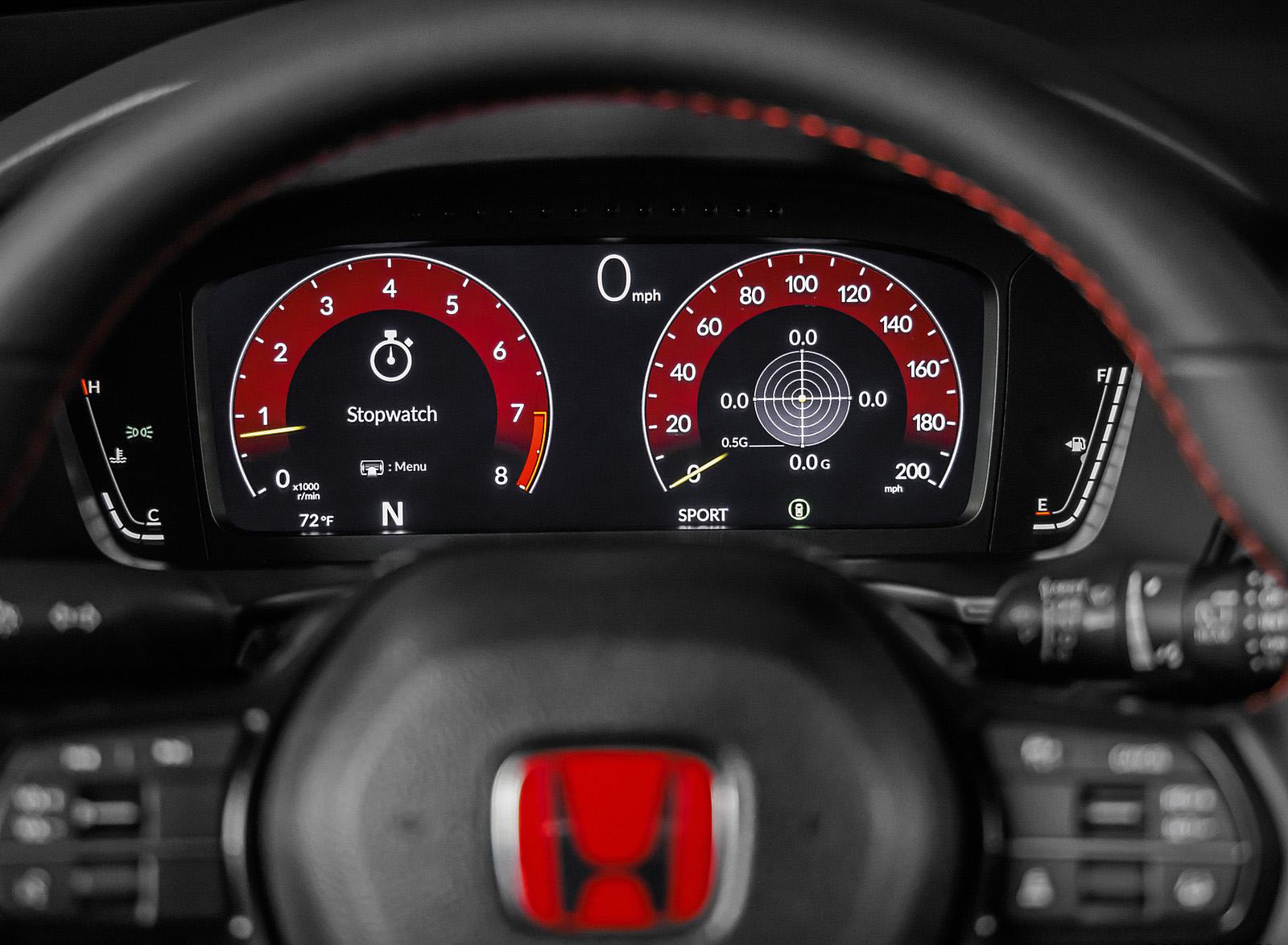 2023 Honda Civic Type R Instrument Cluster Wallpapers #121 of 132