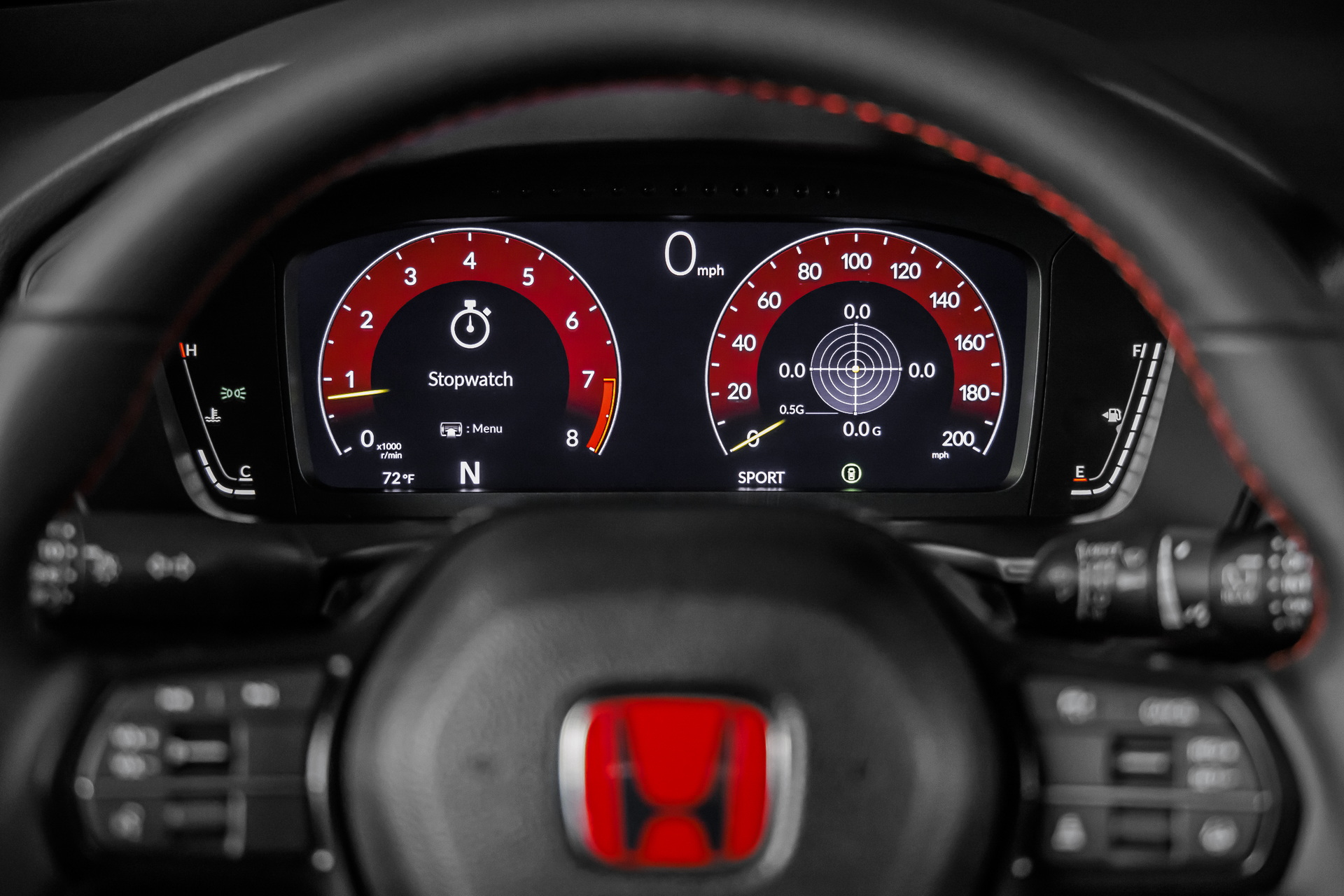 2023 Honda Civic Type R Instrument Cluster Wallpapers #30 of 132