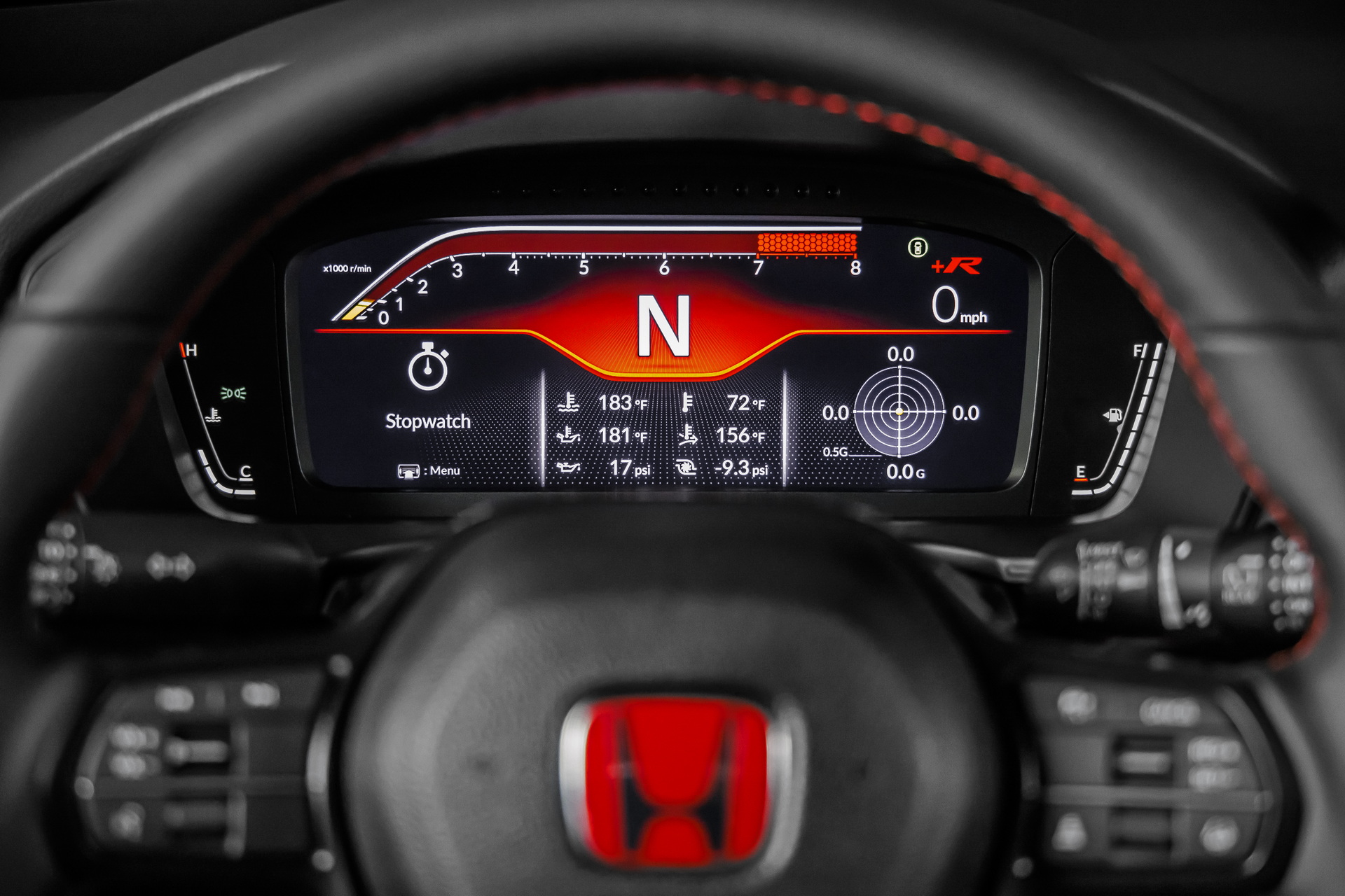2023 Honda Civic Type R Instrument Cluster Wallpapers #29 of 132