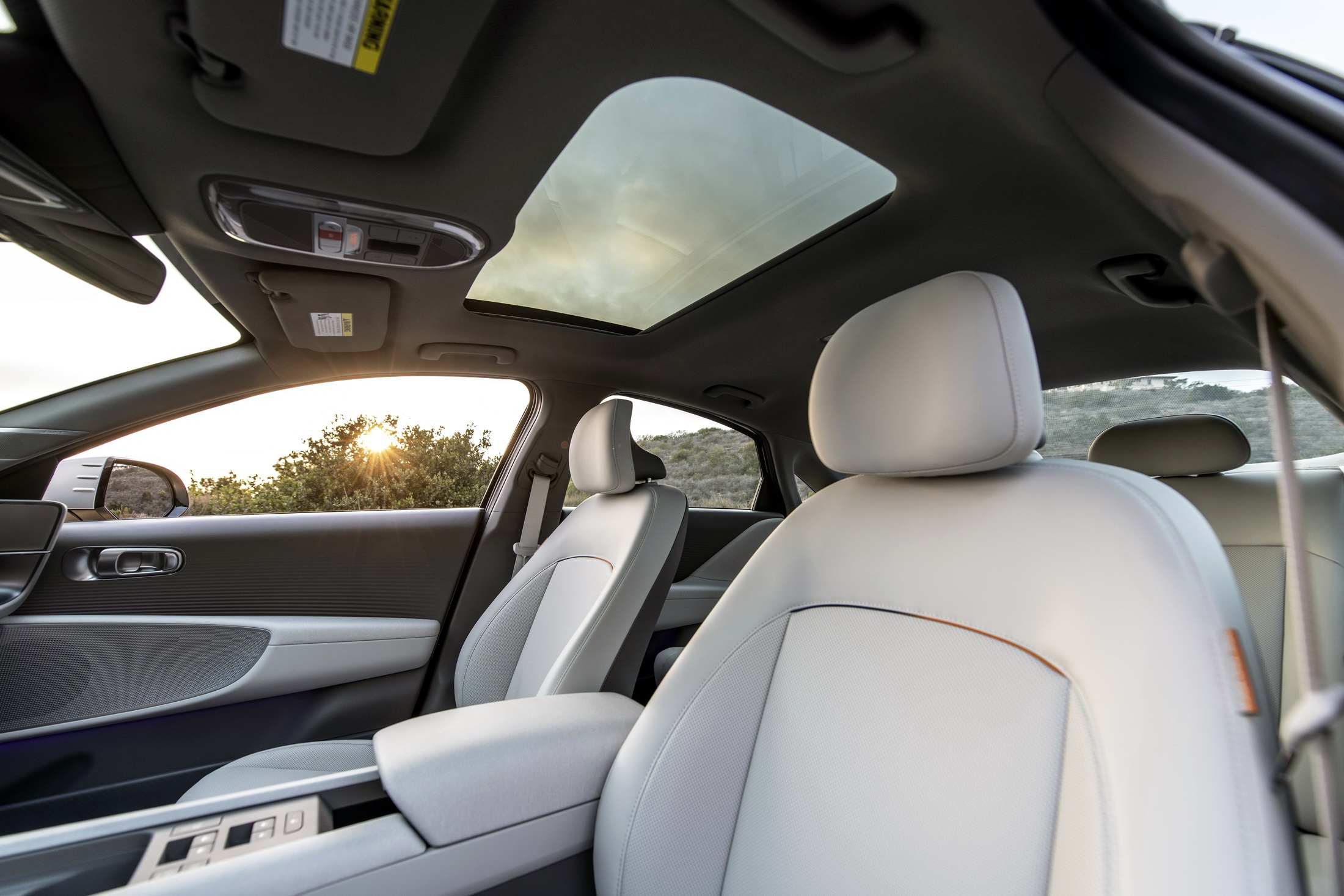 2023 Hyundai Ioniq 6 Interior Front Seats Wallpapers #129 of 145