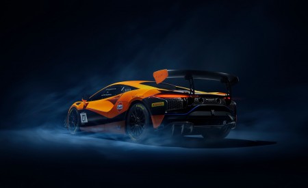 2023 McLaren Artura Trophy Racecar Rear Three-Quarter Wallpapers 450x275 (2)