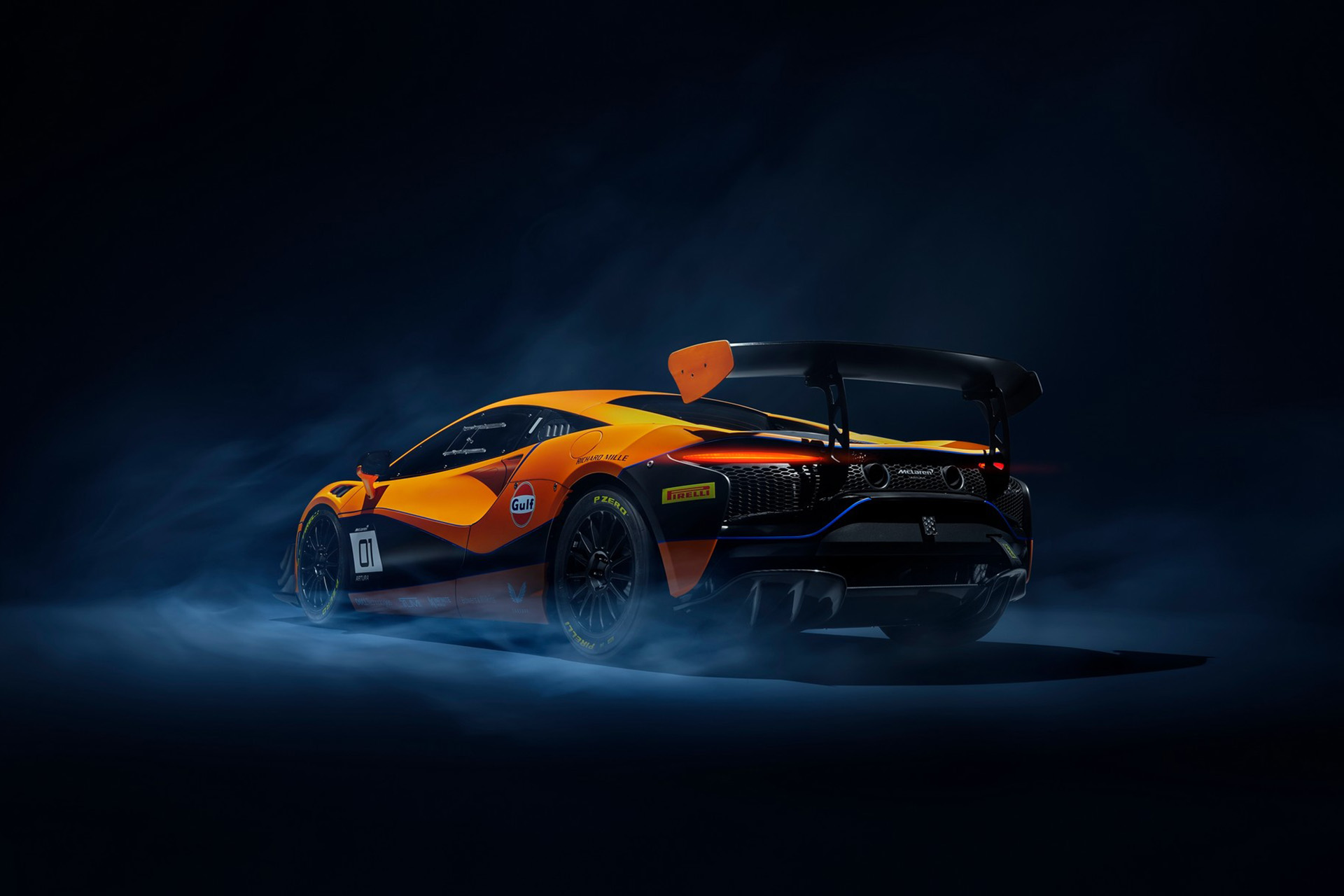 2023 McLaren Artura Trophy Racecar Rear Three-Quarter Wallpapers #2 of 4