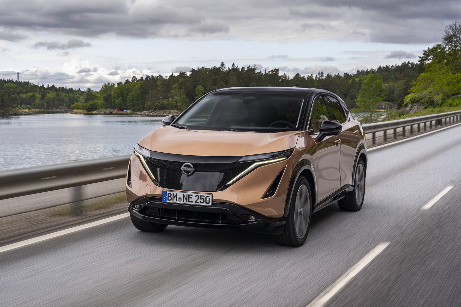 2023 Nissan Ariya Front Wallpapers (1). Download Wallpaper