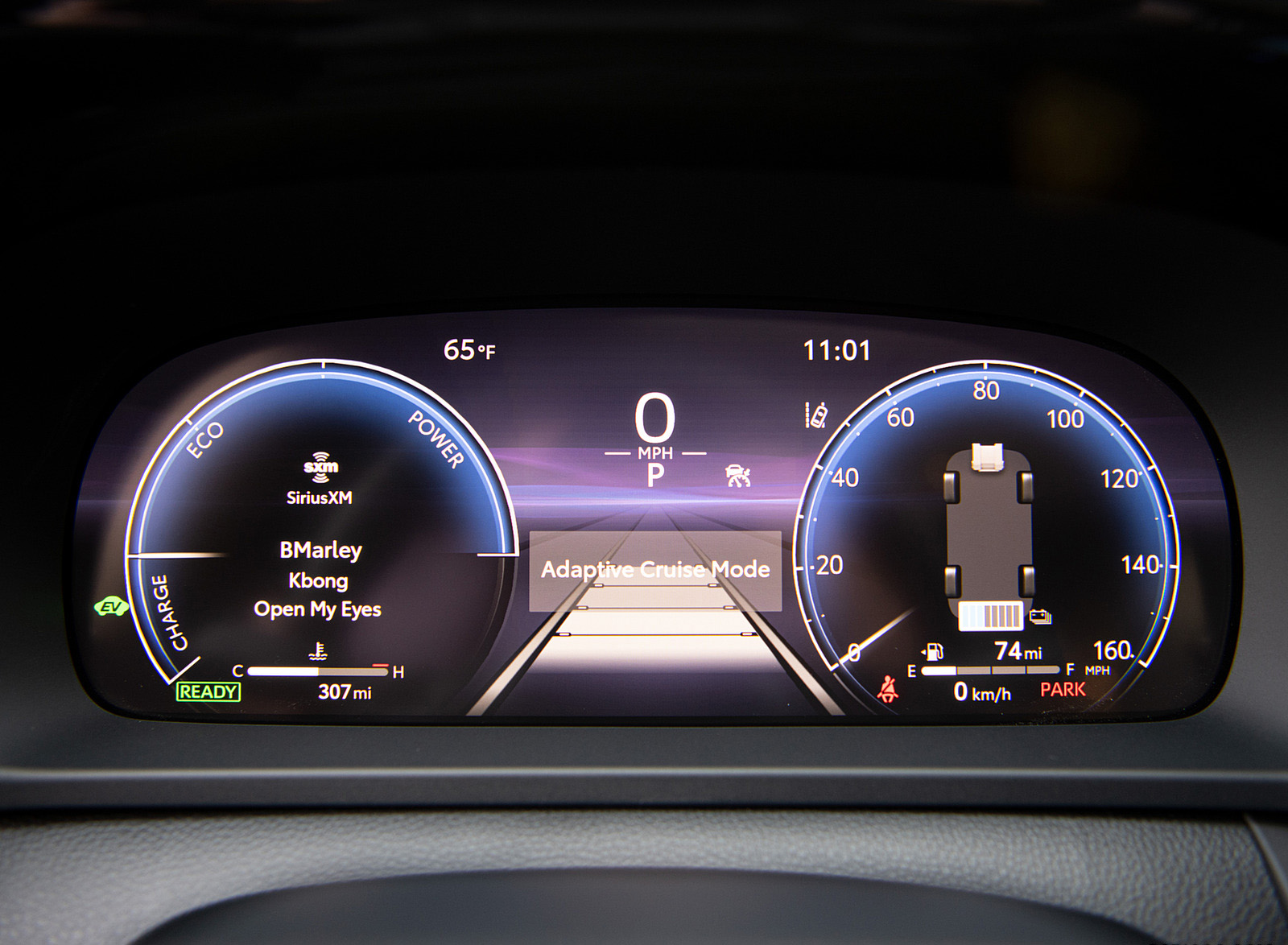 2023 Toyota Crown Platinum (Color: Oxygen White) Digital Instrument Cluster Wallpapers #35 of 52