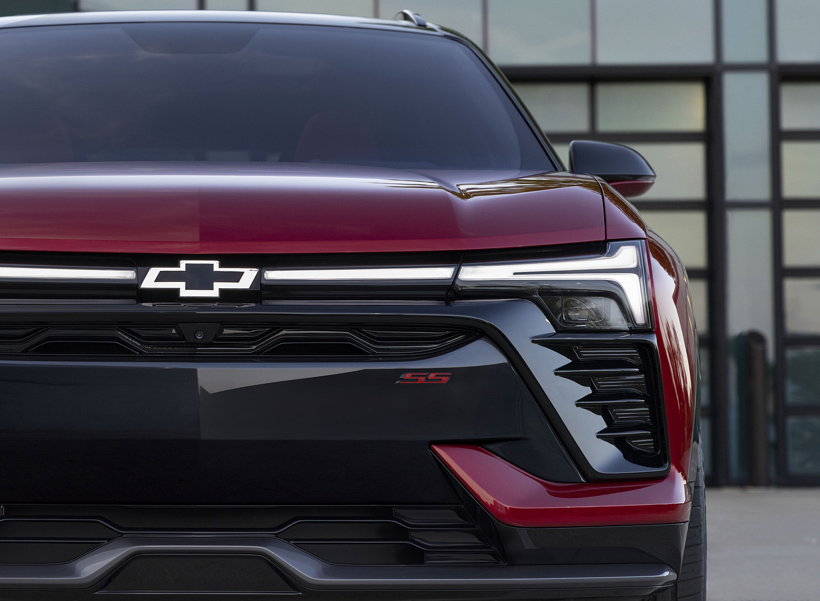 2024 Chevrolet Blazer EV SS (Color: Radiant Red Tintcoat) Front Wallpapers #12 of 40