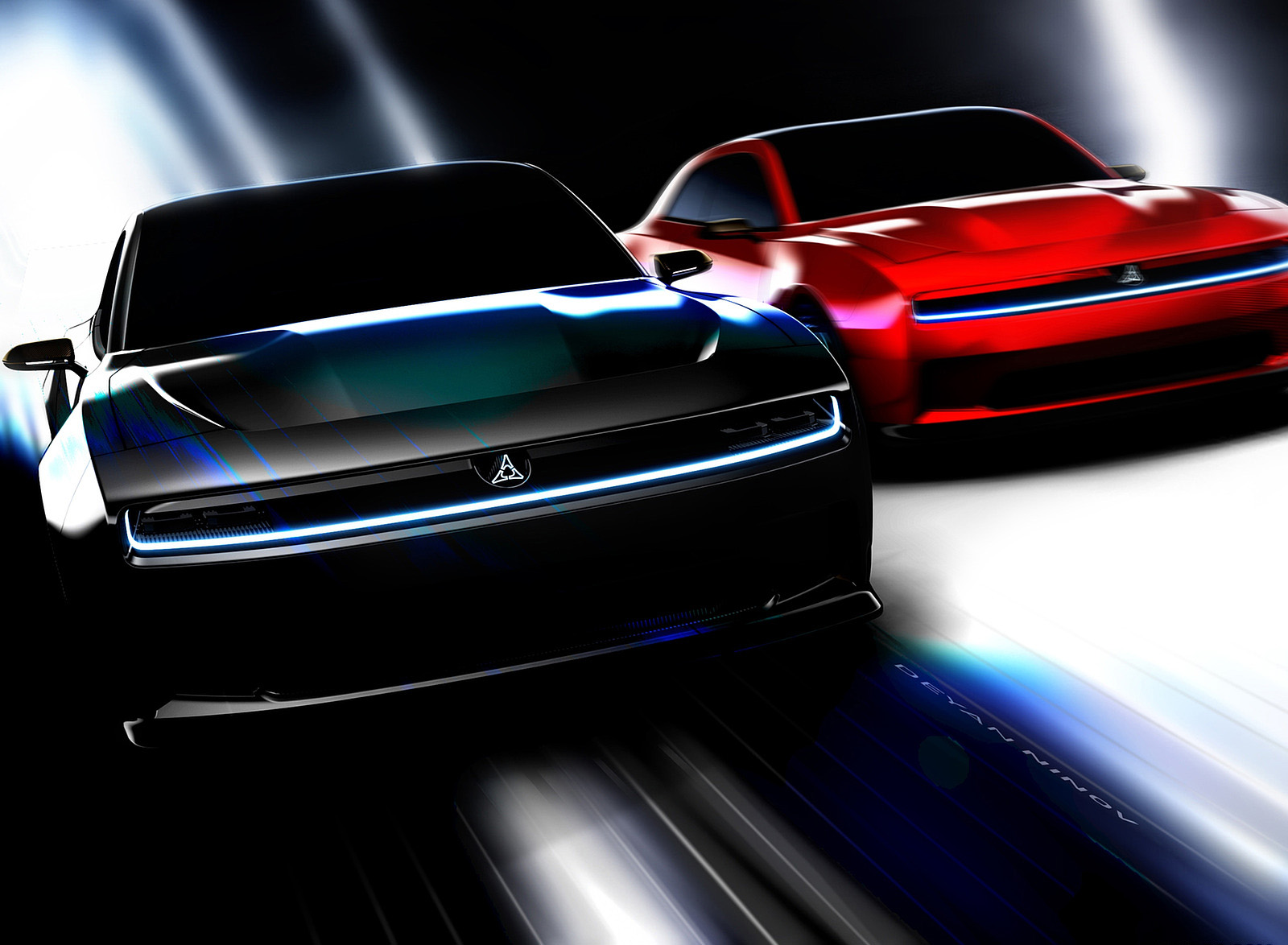 2022 Dodge Charger Daytona SRT Concept Design Sketch Wallpapers #35 of 42