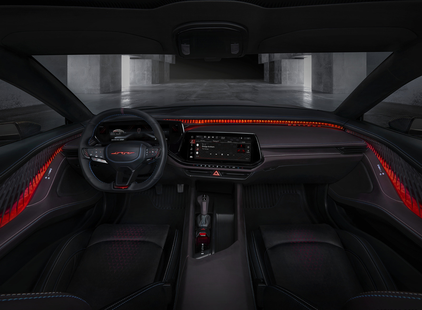 2022 Dodge Charger Daytona SRT Concept Interior Cockpit Wallpapers #23 of 42
